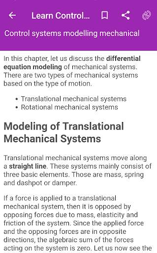 Learn Control Systems скриншот 2