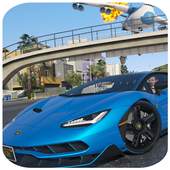 City Traffic Driving Lamborgini Simulator 1.0