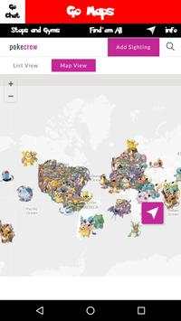 Go Maps & Chat (Pokemon Go) screenshot 1