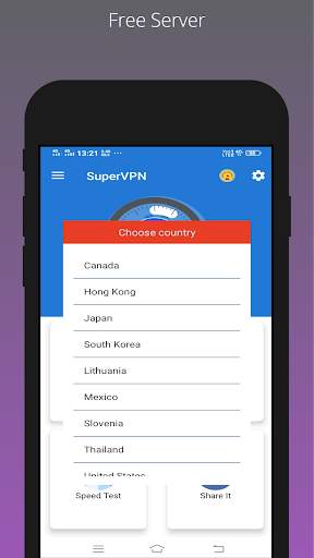 Super VPN screenshot 3