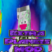 ikon Extra Planets Mod Minecraft
