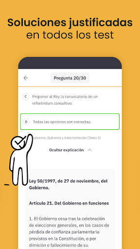 OpositaTest - Test Oposiciones screenshot 5