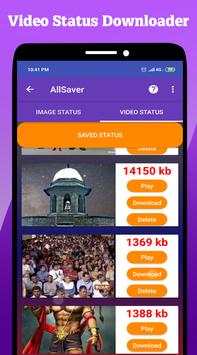 📲 AllSaver: Status Saver, Status Downloader 📽️🎬 screenshot 3