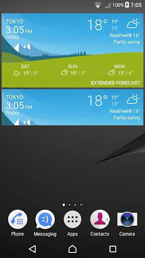 Weather screenshot 2
