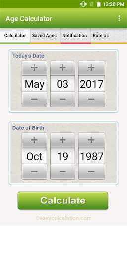 Age Calculator screenshot 2