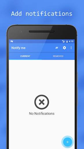 Notify me - Notification screenshot 1