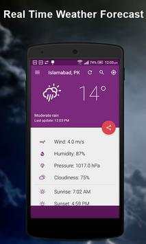 Weather App Download Free - Rain Forecast App screenshot 2