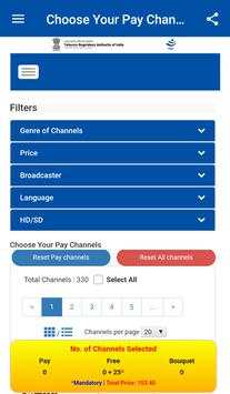 TRAI Channel Selector 2 تصوير الشاشة