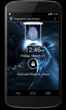 Fingerprint lock screen prank screenshot 1