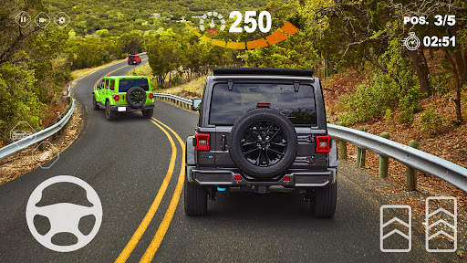 Jeep Racing - Prado Jeep Game screenshot 2