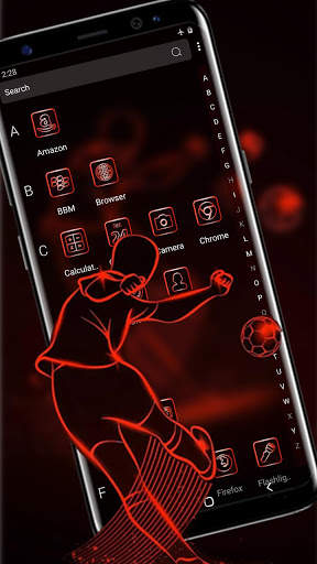 Football Player Theme 4 تصوير الشاشة