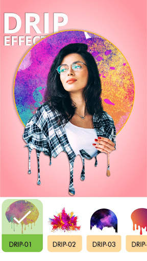 Drip Effect Photo Editor: Neon Effects Background screenshot 1