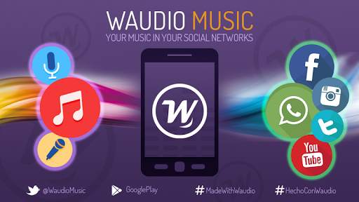 Waudio Music - Your Music on Social Networks screenshot 1