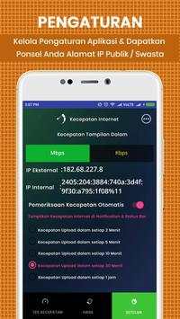 Tes Kecepatan Internet (Data Seluler & WIFI) screenshot 4