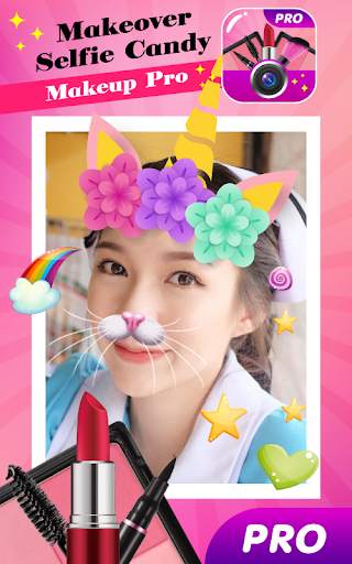 Makeover Selfie Candy Makeup Pro screenshot 4