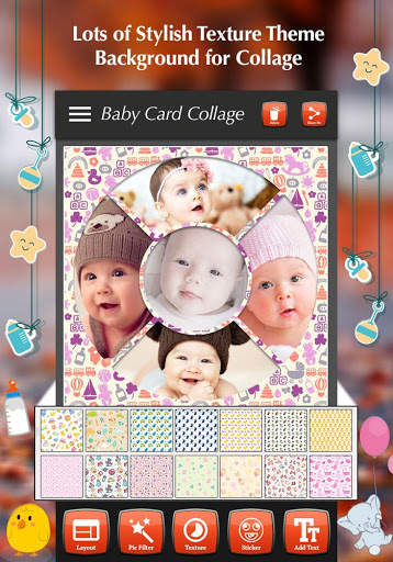 Baby Collage Maker - Baby Card, Frame & Collage screenshot 5