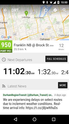 Durham Region Transit Bus - MonTransit screenshot 2