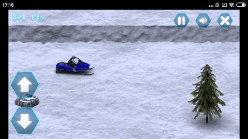 Snow Mobile Rush screenshot 2