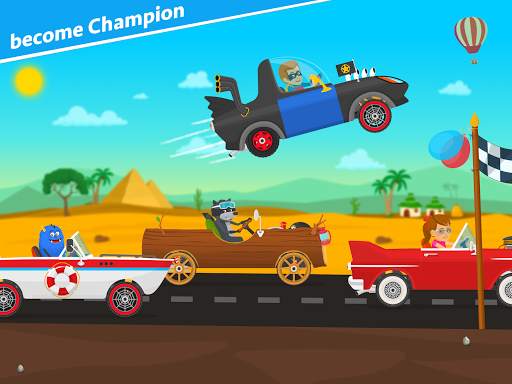 Racing car games for kids 2-5 screenshot 10