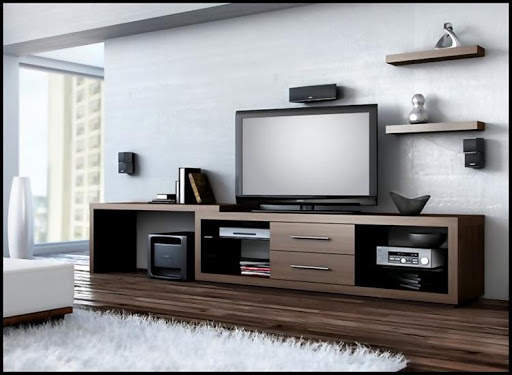 TV Cabinet Design Wallpaper скриншот 1