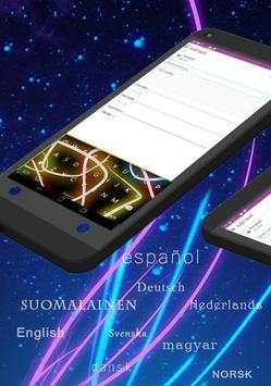 Neonlight Theme Keyboard screenshot 2