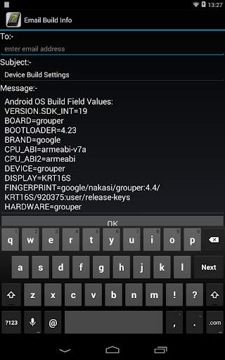 OS Build in Android screenshot 5