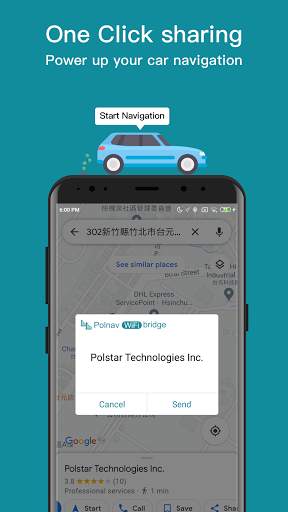 Polnav WiFi bridge screenshot 2