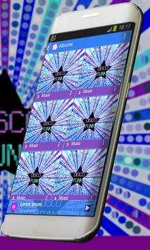 Disco funk Music Player Skin screenshot 4
