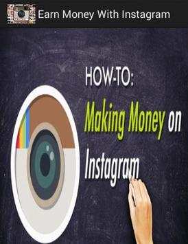 Earn Money With Instagram स्क्रीनशॉट 1