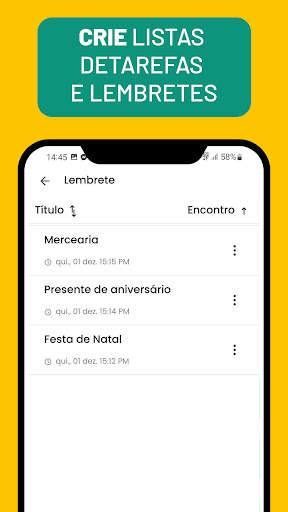 Calendário simples screenshot 2