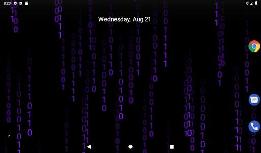 Hacker Live Wallpaper Matrix ☠ screenshot 15