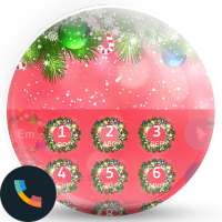 Xmas Red Phone Dialer Theme on 9Apps