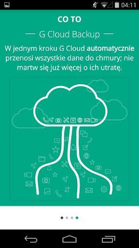 G Cloud Backup screenshot 1