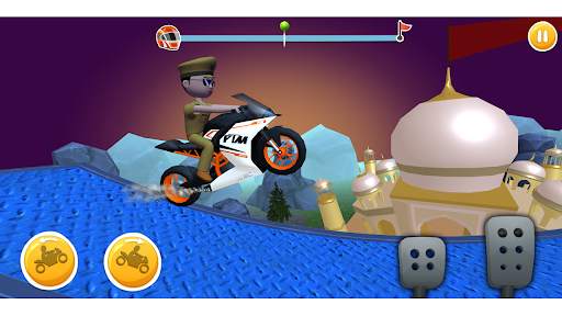 Chota little Singham Bike Game screenshot 1