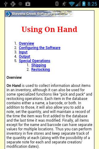 On Hand Lite screenshot 5