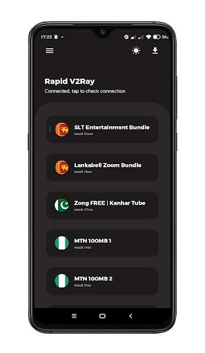 Rapid V2Ray - Tunnel VPN screenshot 2
