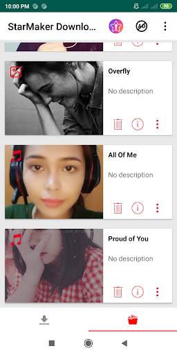 Download video for StarMaker - StartDownloader screenshot 1