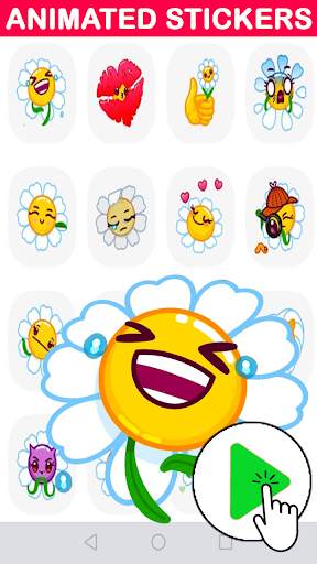 Animated Flowers Stickers For WhatsApp screenshot 2