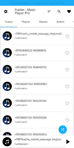 Music Player Fusion Pro Player screenshot 3