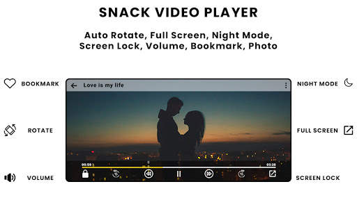 Snake Video Player : 4k Video Player screenshot 3