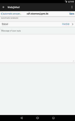 Web@Mail - Cloud based Mail ! screenshot 7