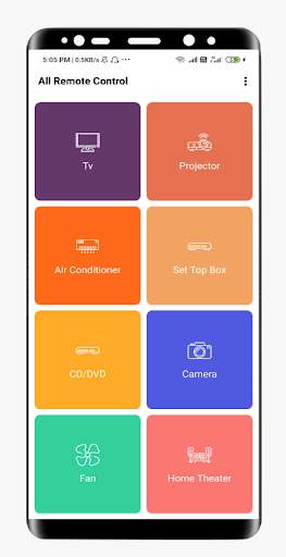 All Remote Control Tv, AC, Cable, Dish, DVD, Mp3 screenshot 1