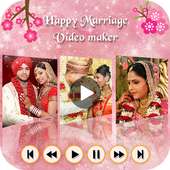 Marriage photo video Maker logo