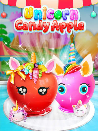 Unicorn Candy Apple - Sweet Carnival screenshot 1