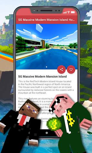 Modern Mansion Map for Minecraft screenshot 3