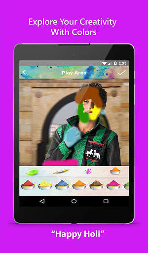 Appy Holi - Color your pics screenshot 8