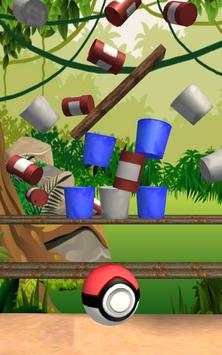 bola api 3D: Knock Down Cans screenshot 2