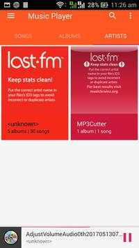 Music Player 3 تصوير الشاشة