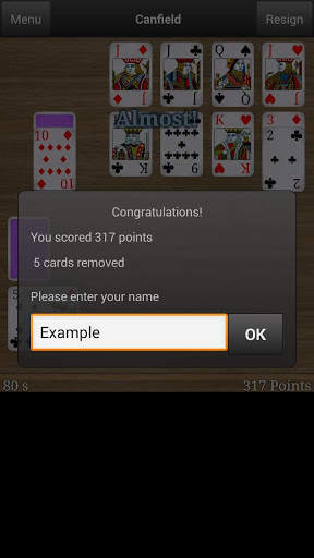 Canfield Free screenshot 4