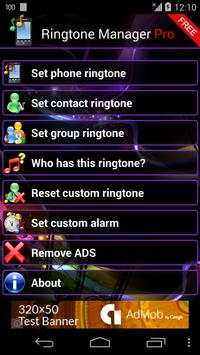 Ringtone Manager Pro FREE screenshot 1